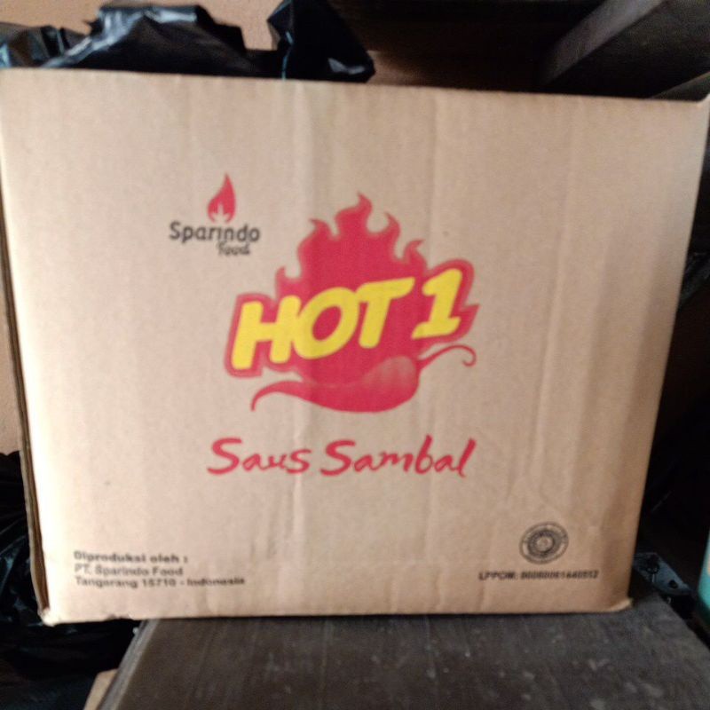 

Sambal hot one 1 dus isi 10 pcs @1kg, untuk instant max 3dus