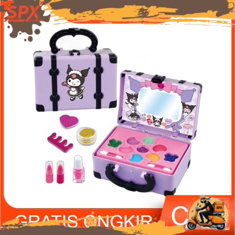 LUCU Mainan Anak BEAUTY MAKEUP PACKAGE 17PCS BAG Mainan Makeup Anak Salon PASARDIS