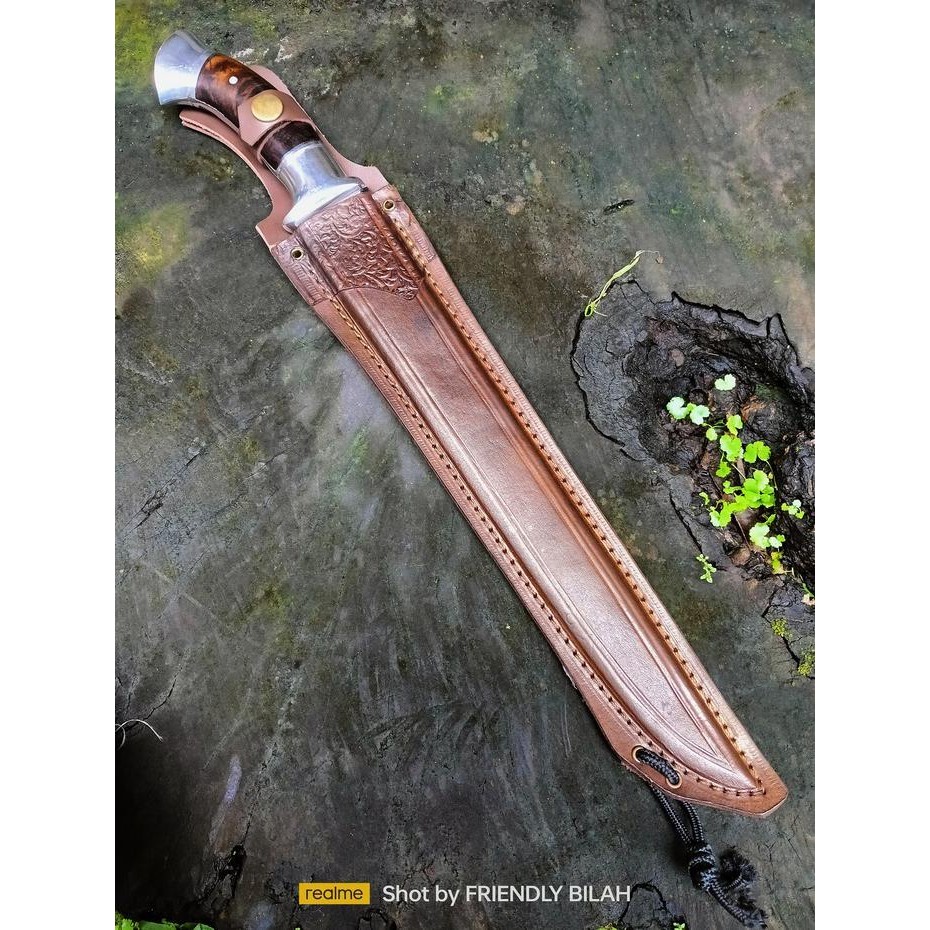 R3 rhavsaka Golok pisau sembelih baja HSS per bearing super tajam siap pakai murah - 1 - 2