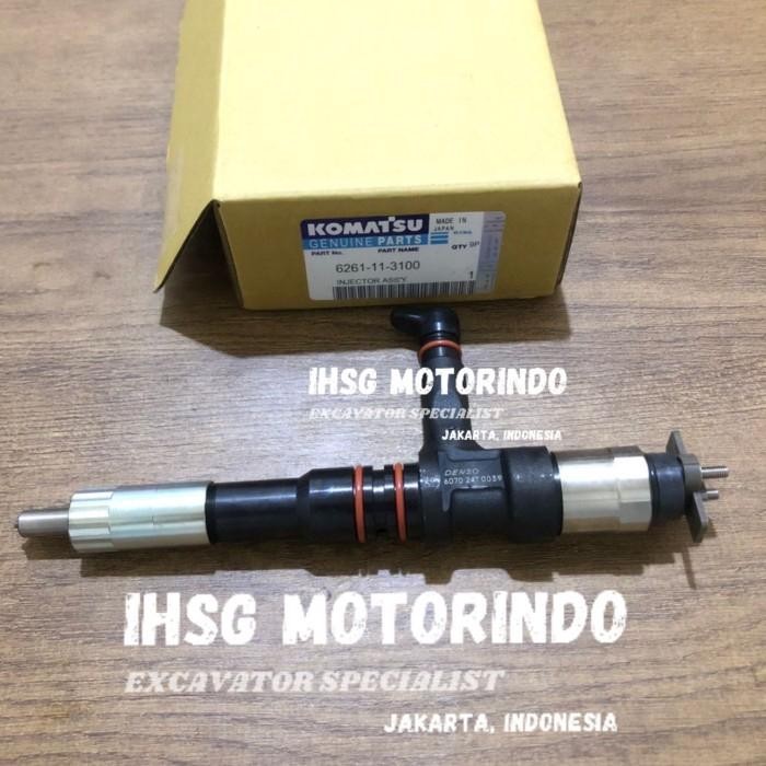 INJECTOR WHELL LOADER KOMATSU WA500 WA 500 INJECTOR 6261113100 OEM