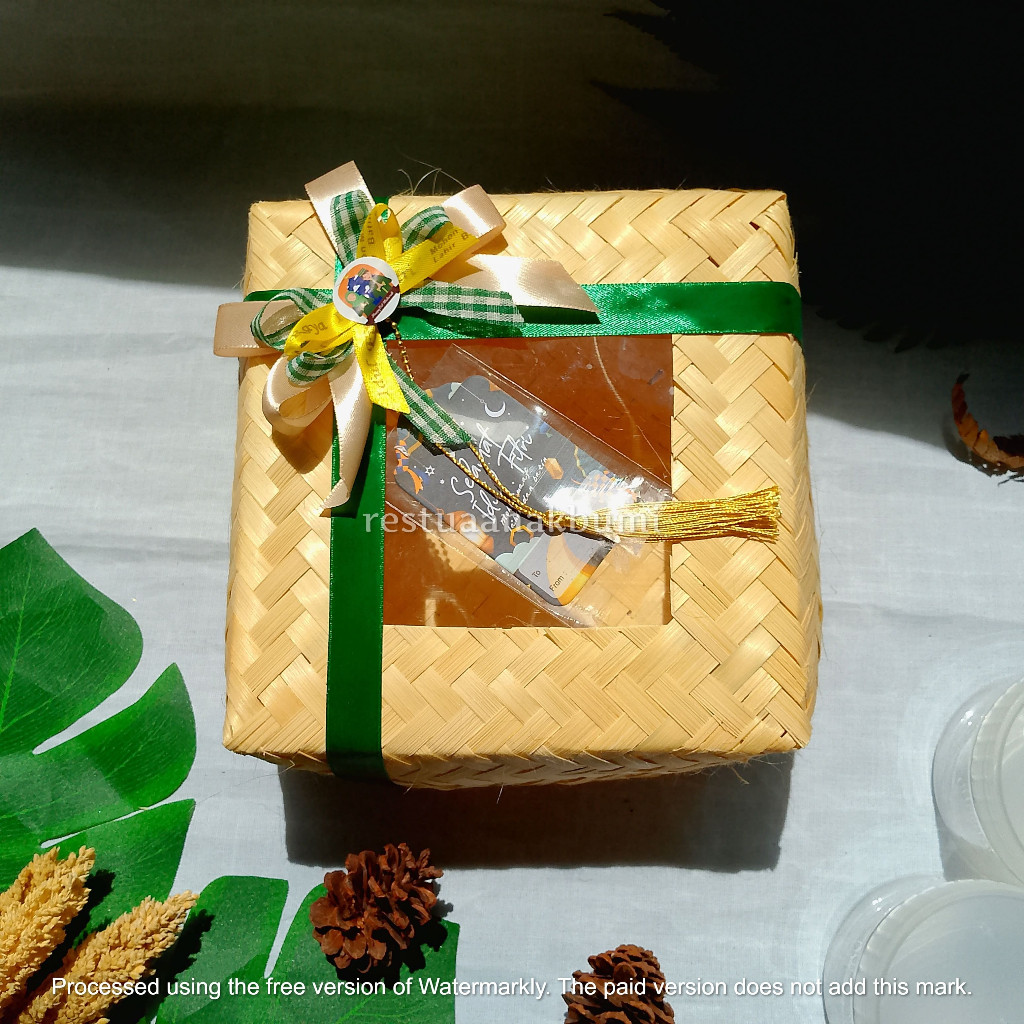 

B108 (Ramadhan Series) Hampers Exclusive Besek Mika Pita Berbagai Ukuran + Tag Ramadhan l hampers l lebaran l parcel l kado l souvenir l pernikahan l ramadhan l hantaran l hadiah