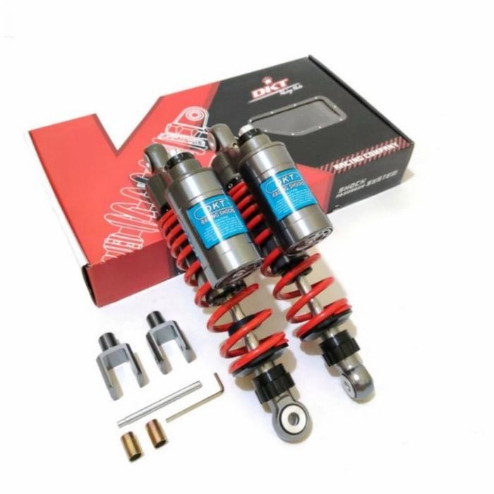 Shockbreaker DKT GP ORI#Nitron Tabung Click Rybon 280mm 320m 340mm - DKT-Merah, 340mm