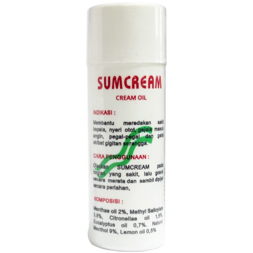 Sumcream Sumbawa Cream | Cream Oil Sumbawa Untuk Pegal-Pegal