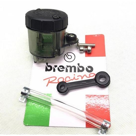 Tabung Mika Transparan Wadah Minyak Rem Depan Belakang Variasi Motor