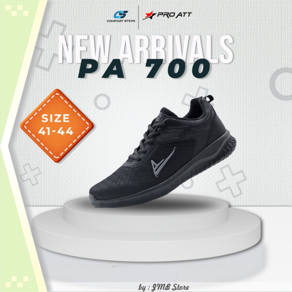 Sepatu Keren Kekinian Sekolah Anak SD SMP SMA / Sepatu Pro Att Sneakers Sekolah Model Tali SMA dan S