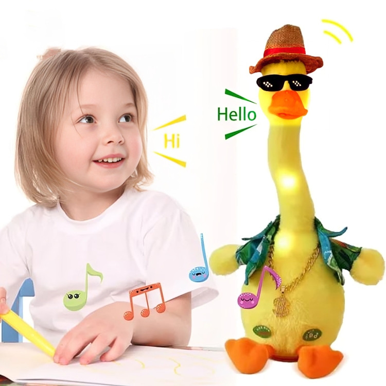 COD Mainan Bebek Kaktus Bergoyang dan Bicara Bisa Rekam Suara Boneka Kaktus Goyang Dancing Cactus To