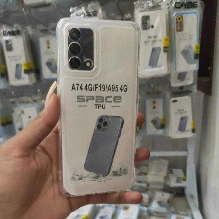 Softcase Bening OPPO A74 4G / OPPO A95 4G Case Transparan - CASE BENING, OPPO A74 4G
