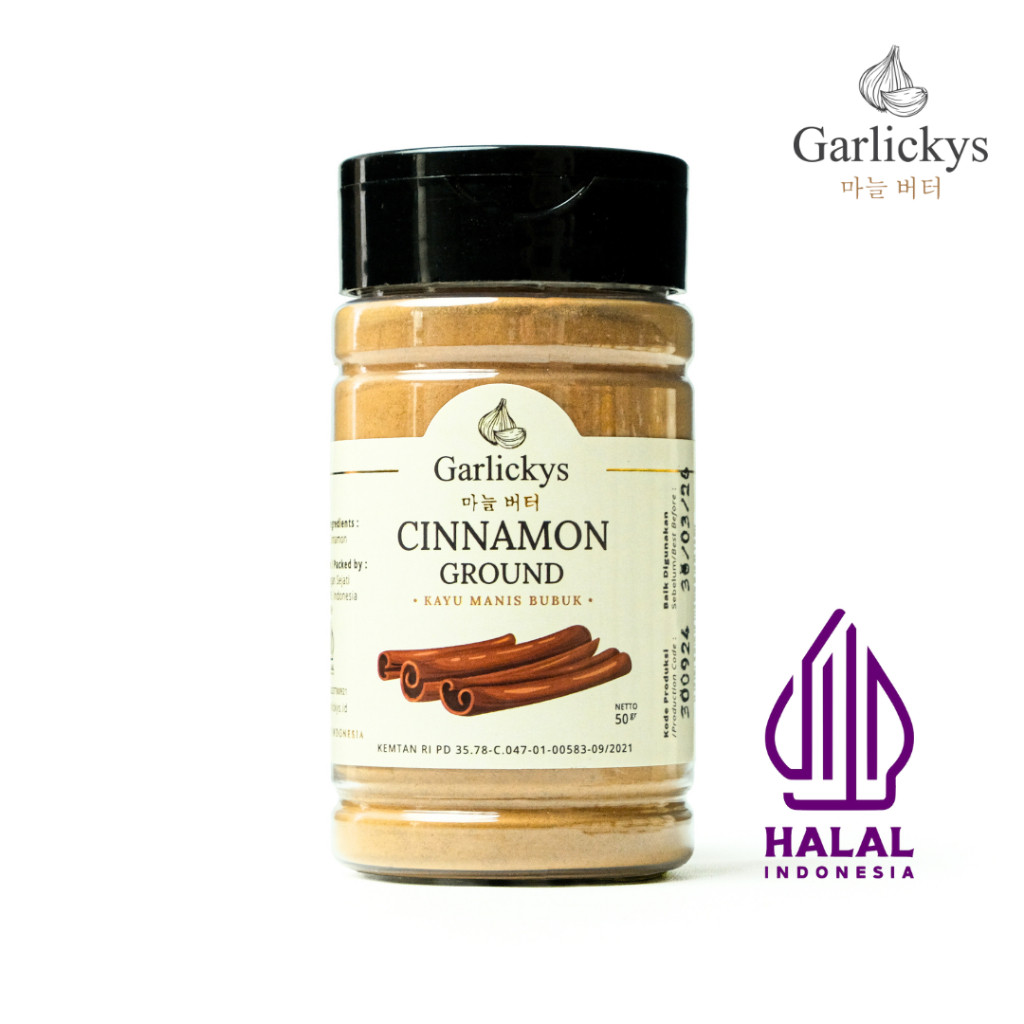 

GARLICKYS Kayu Manis Bubuk Murni Cinnamon Cinamon Powder Serbuk Premium Quality Bumbu Dapur