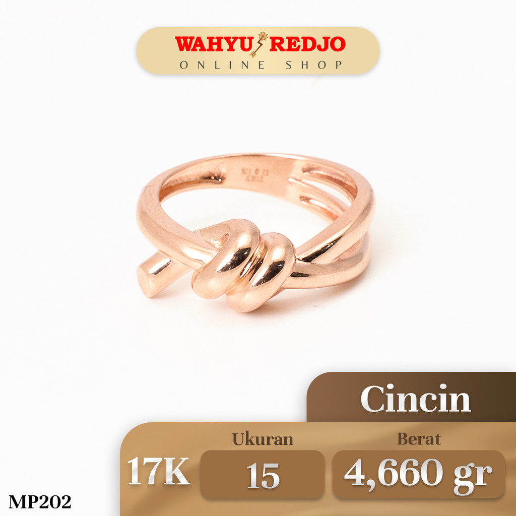 Cincin Emas 17K Wahyu Redjo CC-17K-28237061-PMR