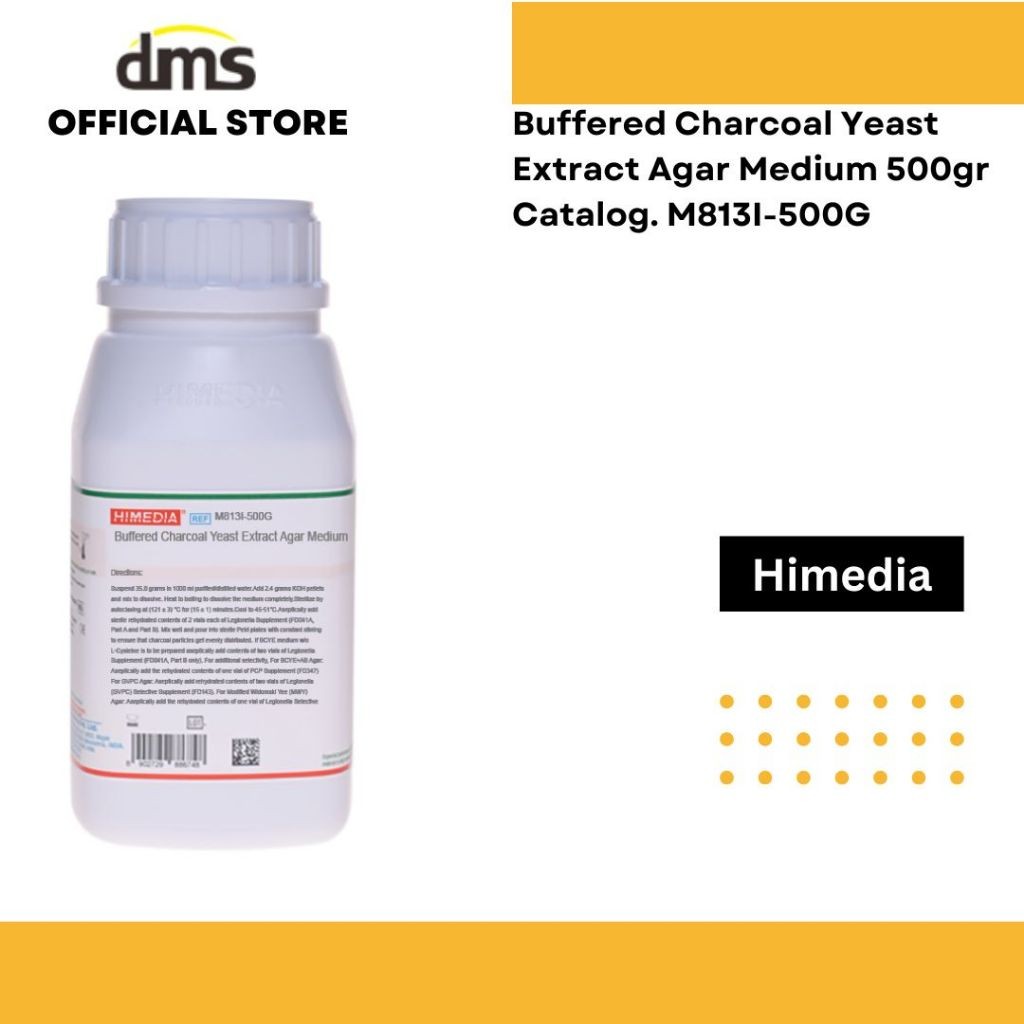 Buffered Charcoal Yeast Extract Agar Medium 500gr Himedia