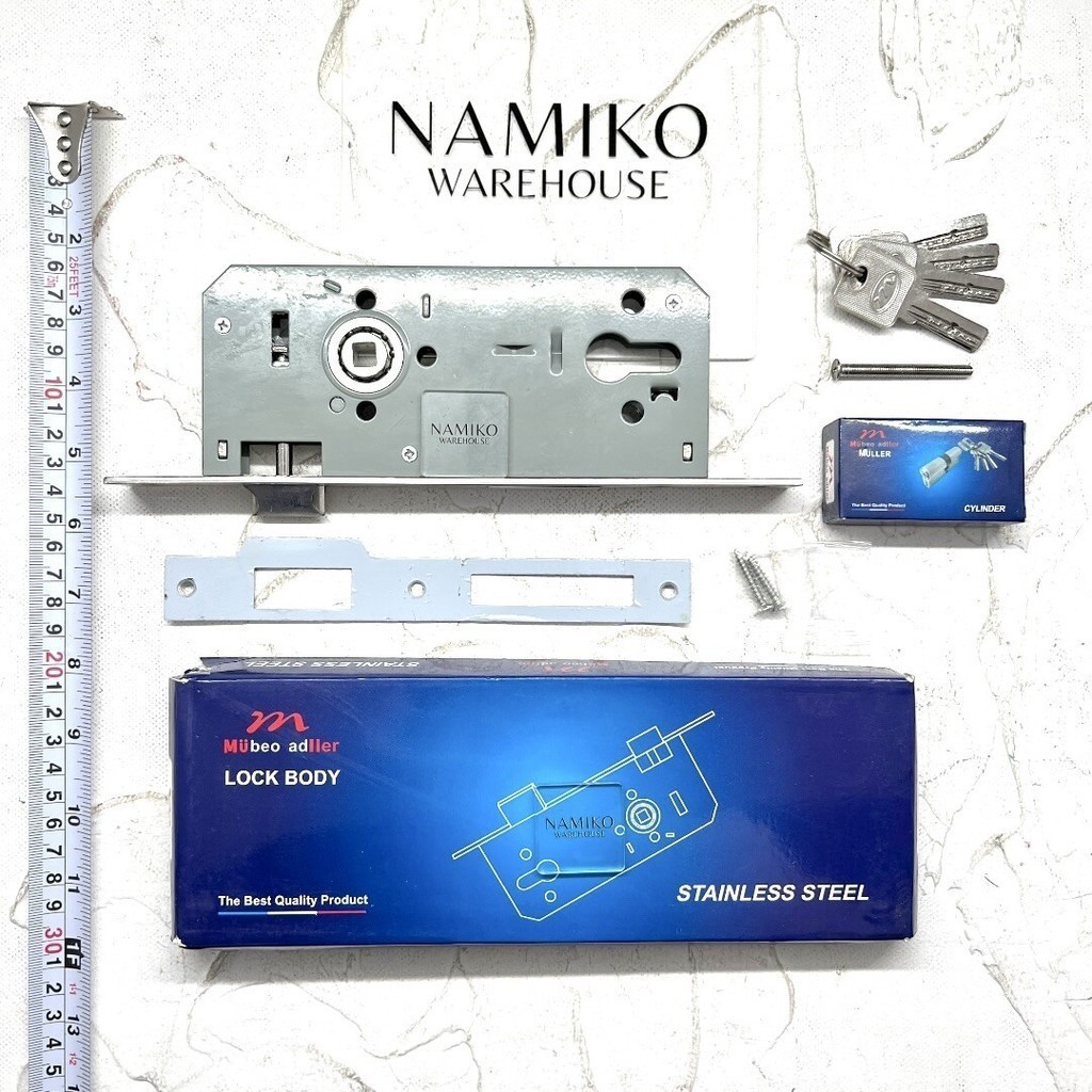 MULLER body kunci pintu Lidah 8022 NAMIKO WAREHOUSE