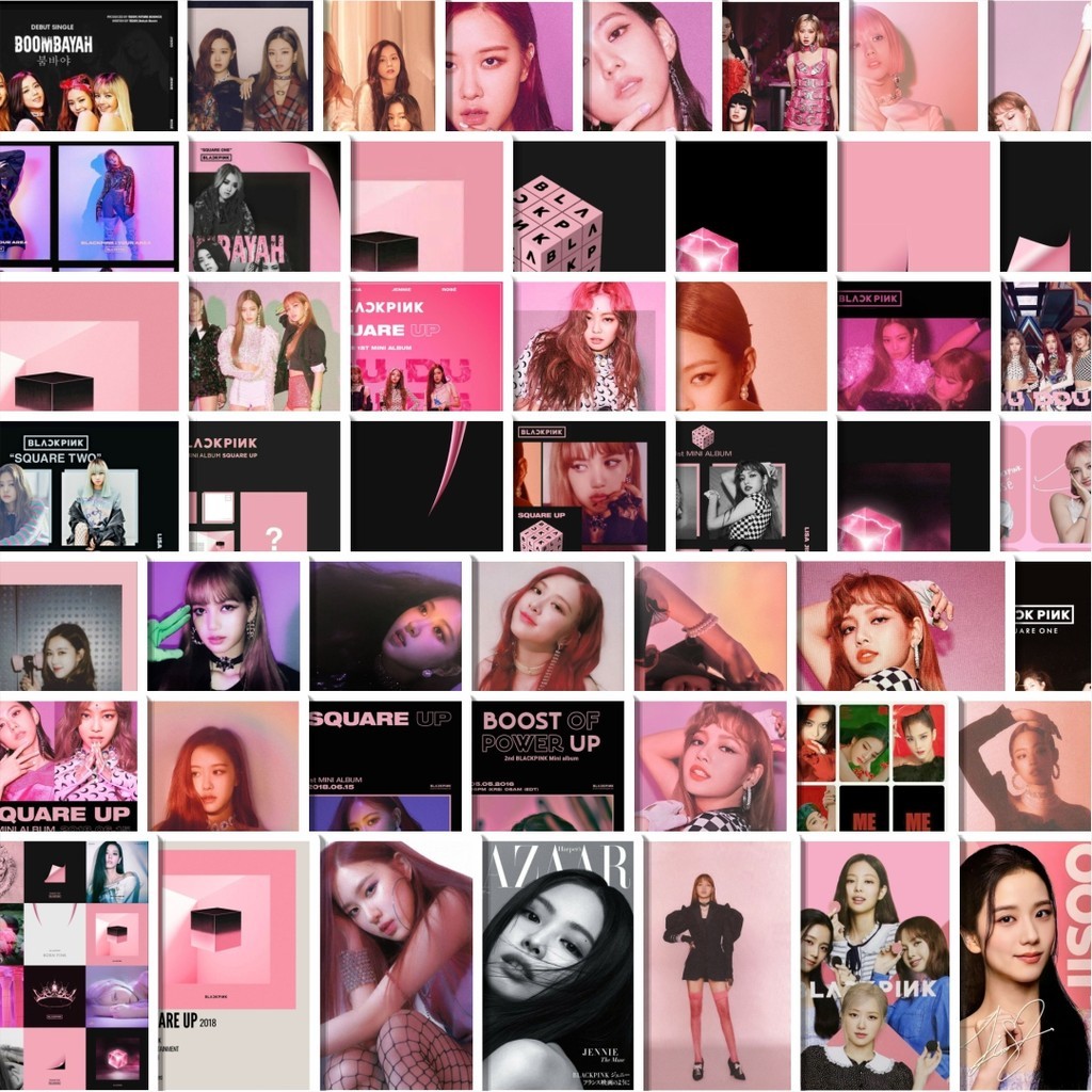 

Stiker Cutting Pack Stiker Album Girl Band Black Pink Isi 100Pcs Series Aesthetic Lucu Keren Untuk Koper Bahan Vynil