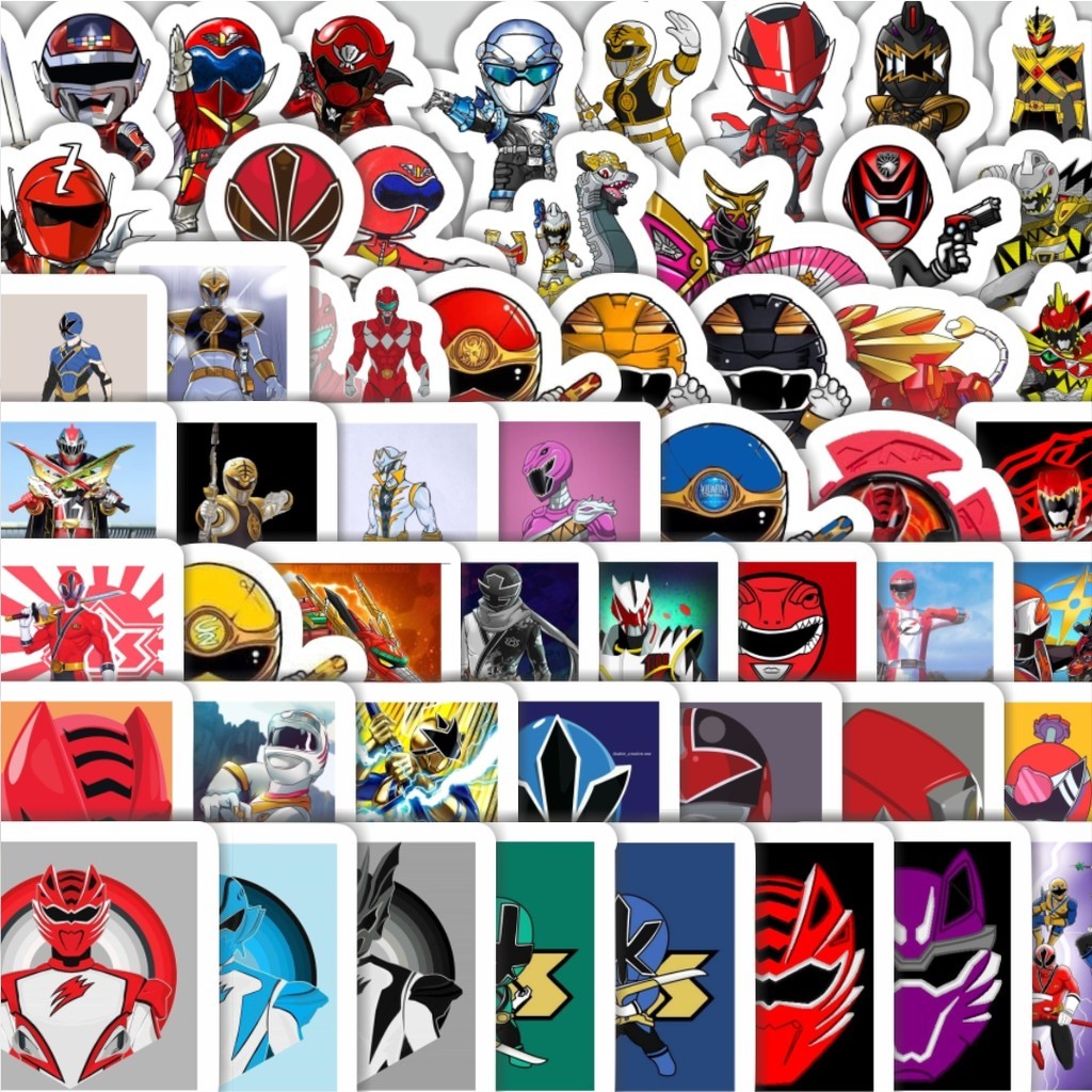 

Stiker Cutting Pack Stiker Power Ranger 2 Isi 100Pcs Series Aesthetic Lucu Keren Untuk Koper Bahan Vynil