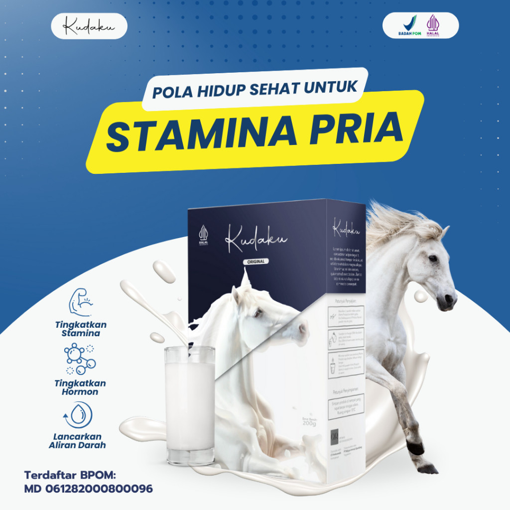 

Susu Suplemen Kesehatan Pria Menambah Energi Meningkatkan Hormon Testoteron Halal BPOM