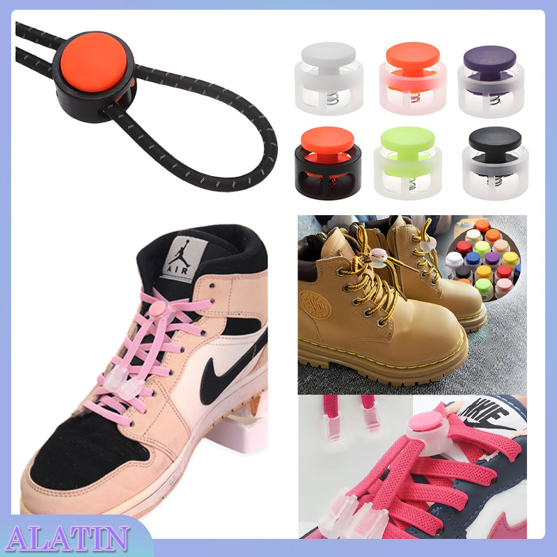 Stopper Pengencang Tali Sepatu / Gesper Tali Sepatu Transparan / Stopper Penjepit Untuk Pria Wanita