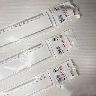 

ZIEGEL FLAT RULER 20 30 60 CM PENGGARIS AKRILIK TEBAL AKURAT - 30cm