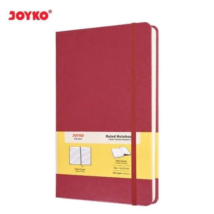 

Ruled Notebook Diary Agenda Hardcover A5 JOYKO NB-663 - HC 663 Biru