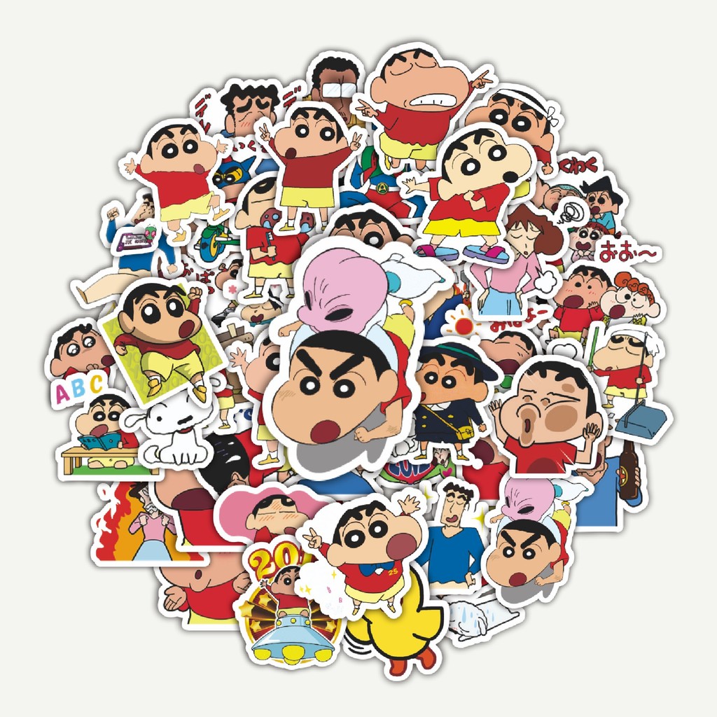 

Sticker Pack Stiker Kartun Crayon Shin-chan v1 | Sticker TUMBLR | Stiker LAPTOP KOPER HELM