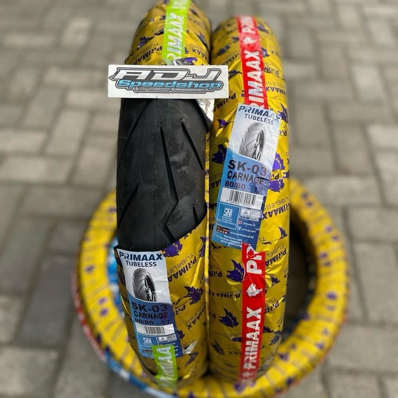 BAN PRIMAAX SK03 ring 17 BAN LUAR PRIMAAX TUBLES SK03 ring 17 70/90 80/80 90/80 tubless