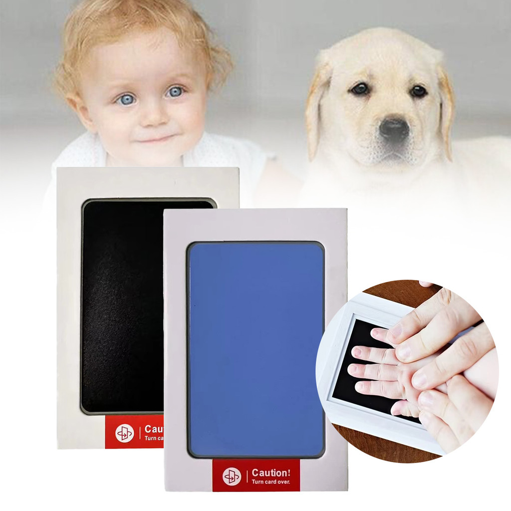 

Baby Handprint Footprint Ink Pad Ink Pad Safe No Mess Printing Souvenirs Newborn Memperingati
