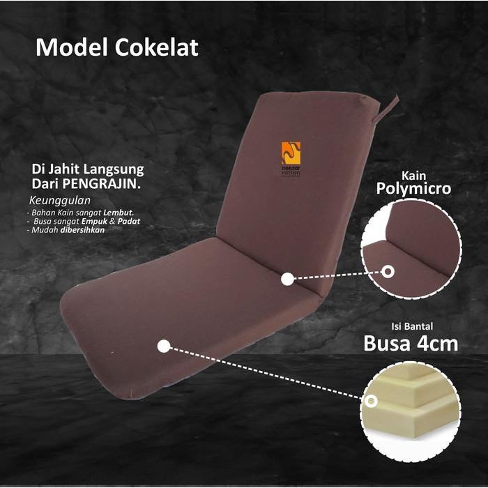 Kursi Lesehan Lipat Lantai Santai Malas dari Rotan - Kursi_Tatami