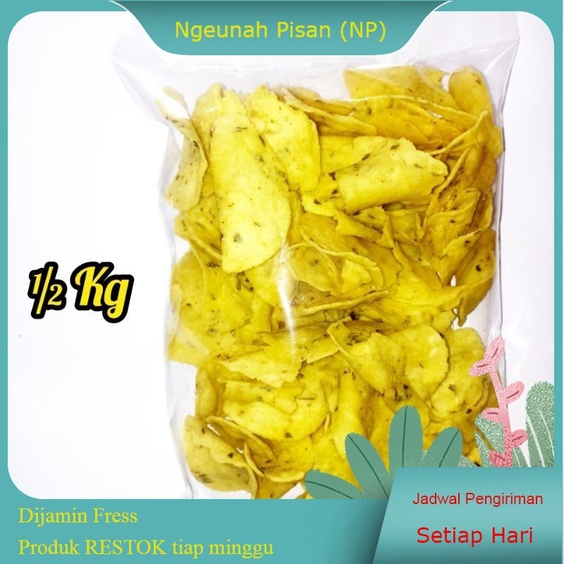 

Comring Singkong Bawang Daun Gurih Renyah Kemasan 500g
