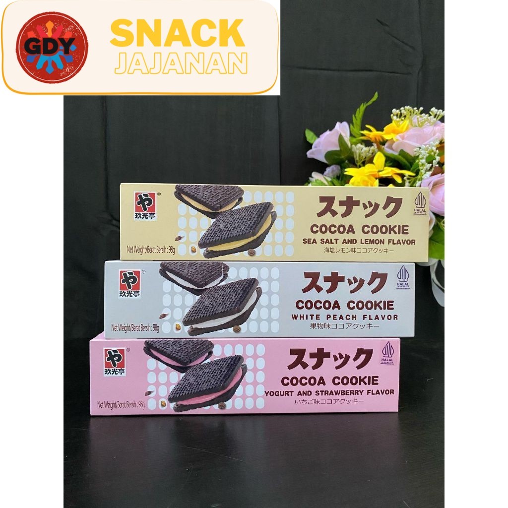 

JGT Biskuit COCOA COOKIE 98g All Varian