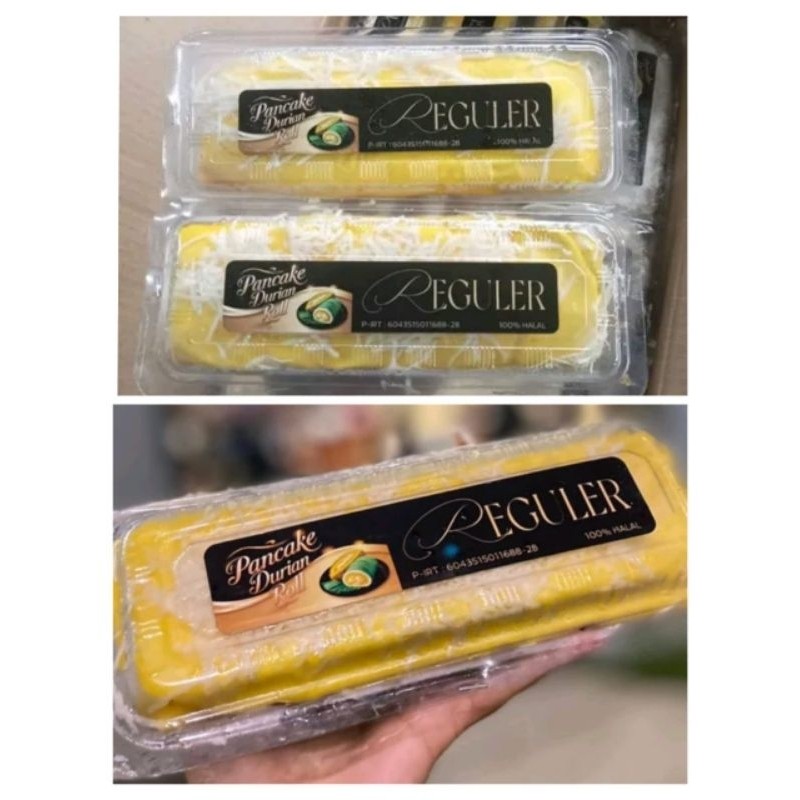 

Pancake Durian Roll Aroma Khas Tekstur Legit