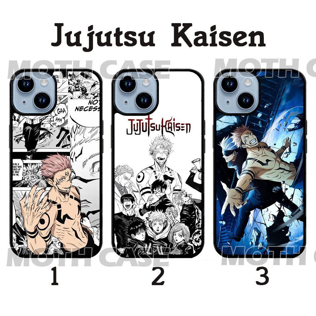 Jujutsu Kaisen - Softcase Glossy (BERGARANSI) Iphone samsung xiaomi redmi oppo vivo realme (Case Cas