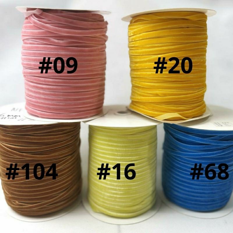 

1 ROLL - 6 mm (200 yard) PITA VELVET NP / PITA BELUDRU