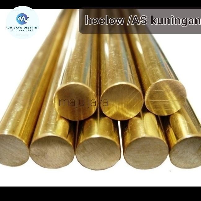 As kuningan 22mm x100mm as kuningan bulat