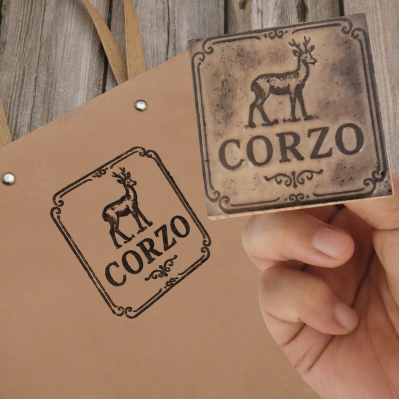 

Wooden rubber seal custom personalized wedding party packaging stamp company address DIY scrapbook photo album decoration birthd