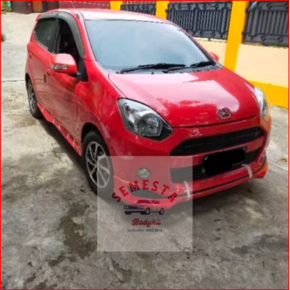 Bodykit Ayla Tipe X Elegant 2014-2017 (Samping/Depan/Belakang) Bahan Fiber Berkualitas