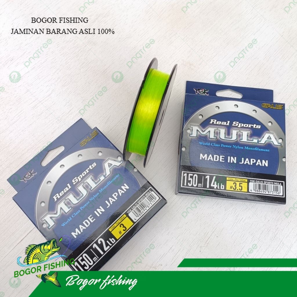 Senar Mula  /Senar YGK MULA 150 Meter 12 Lbs | 10 Lbs | 8 Lbs | 6 Lbs | 14 Lbs | 16 Lbs