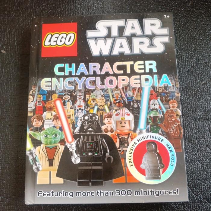 buku bahasa inggris star wars character encyclopedia 203 halaman Cacat hard cover