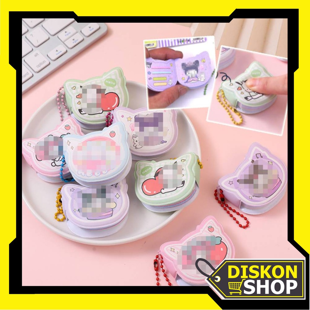 

Diskon Shop - S6657 Buku Kecil / Catatan Kecil Kartun Lucu / Catatan Kecil dengan Gantungan Rantai / Buku Catatan Gantung Lucu