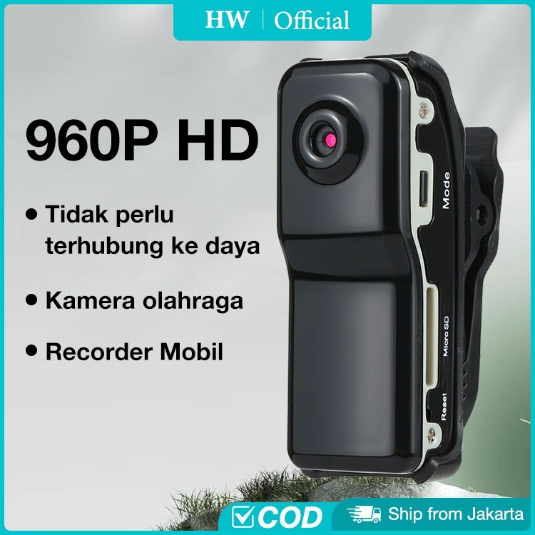 HW kamera mini Tersembunyi Spy camera cam Cctv Mini tersembunyi tanpa kabel kamera vlog motor cctv m