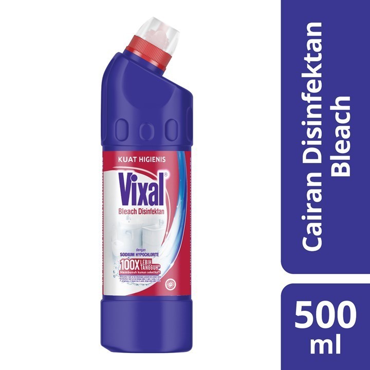 Vixal Kuat Higienis Toilet Disinfectant Bleach 500 ml