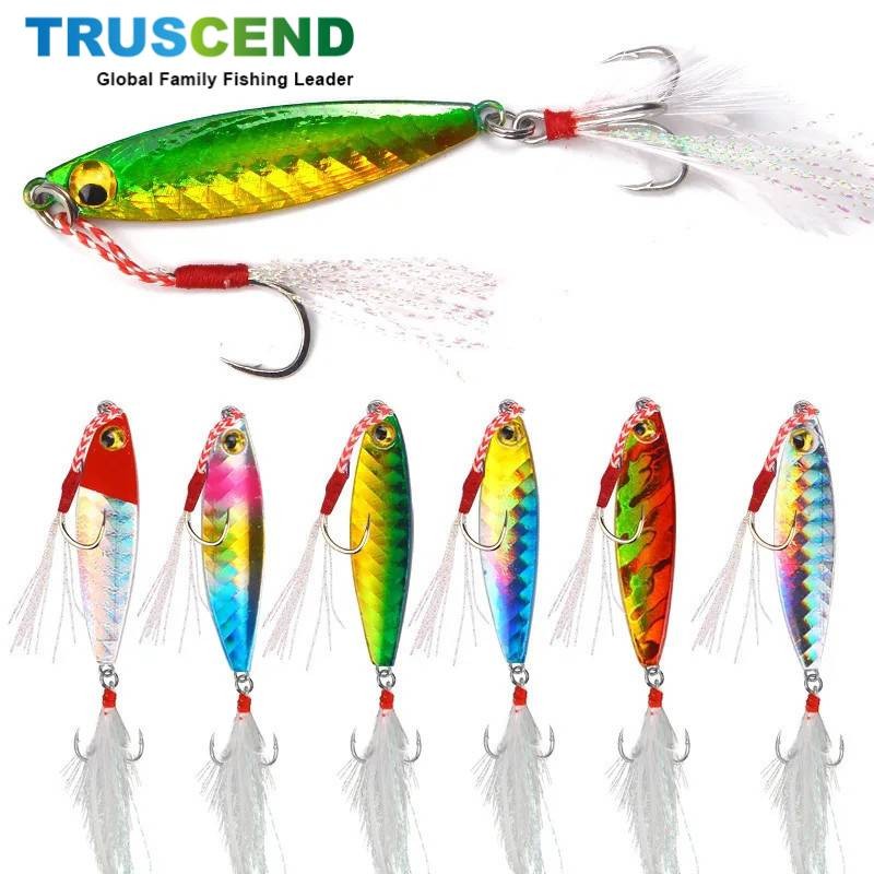 TRU Umpan Pancing Laut Jarak Jauh Set Pelat Besi 7/10/15/20/25/30G Umpan Pancing Laut Trolling Perah