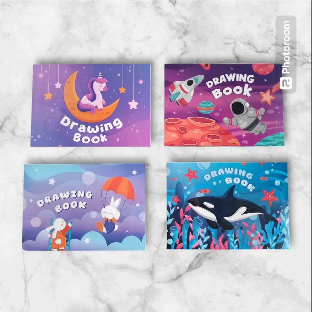 

doodle dazz buku gambar /drawing book/sketch book A4 20lembar