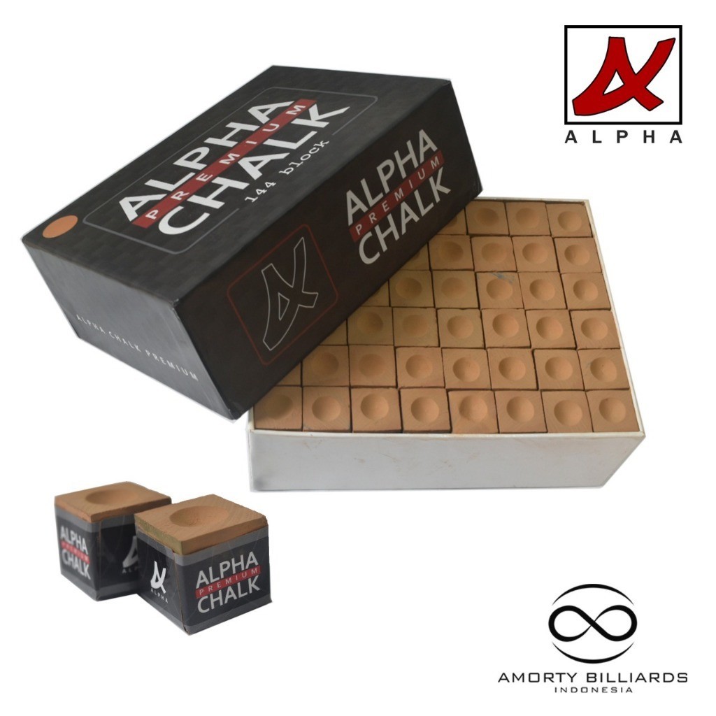 Alpha Chalk Billiard / Kapur Billiard