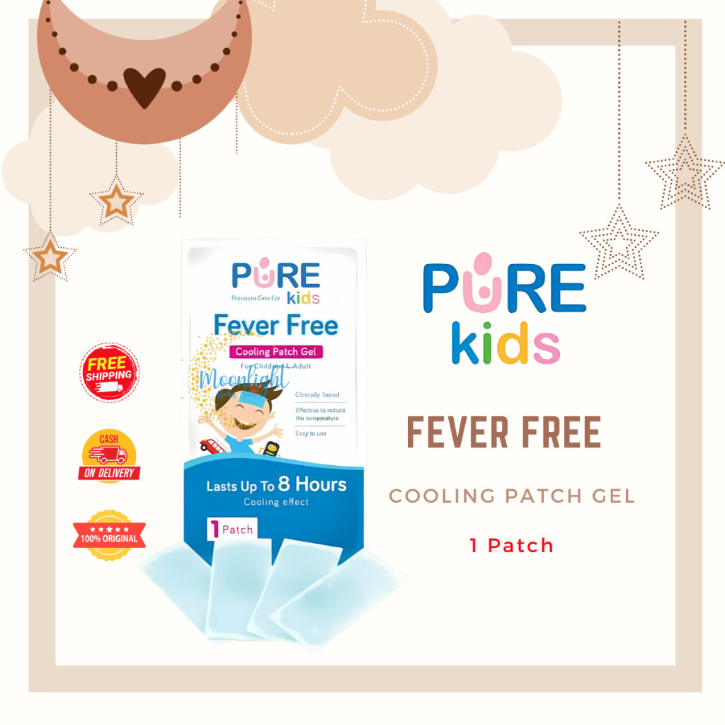 Pure Baby Fever Patch Obat Demam Anak Bayi purebaby Pure Kids