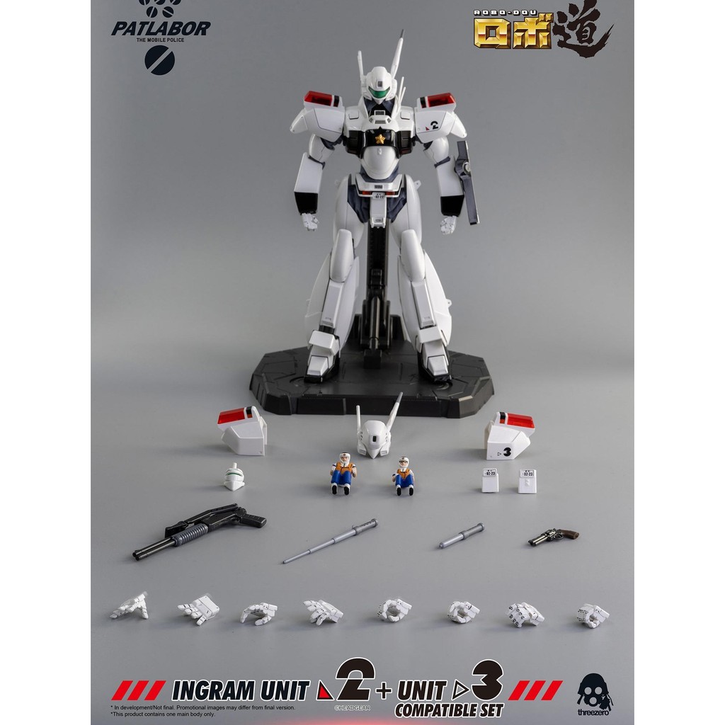 Threezero 3Z0107 Mobile Police Patlabor ROBO-DOU Ingram Unit 2 + 3