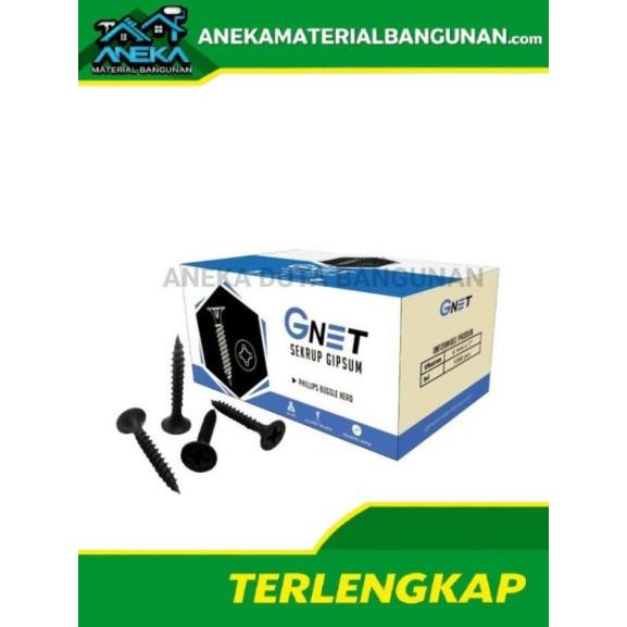 ANEKA SCREW GYPSUM GNET / BAUT HITAM 1" (BATAM)