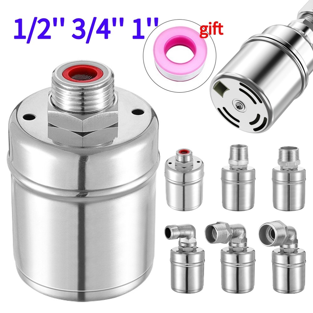 1/2'' 3/4'' 1'' Automatic Water Level Control Stainless Steel Floating Ball Valve Mini Float Valve T