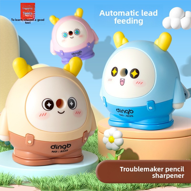 

Dingbang Luzai pencil sharpenerAnimal Shaped Cartoon Panda Tiger Pencil Sharpener Kids School Sipplies Home Office Desktop