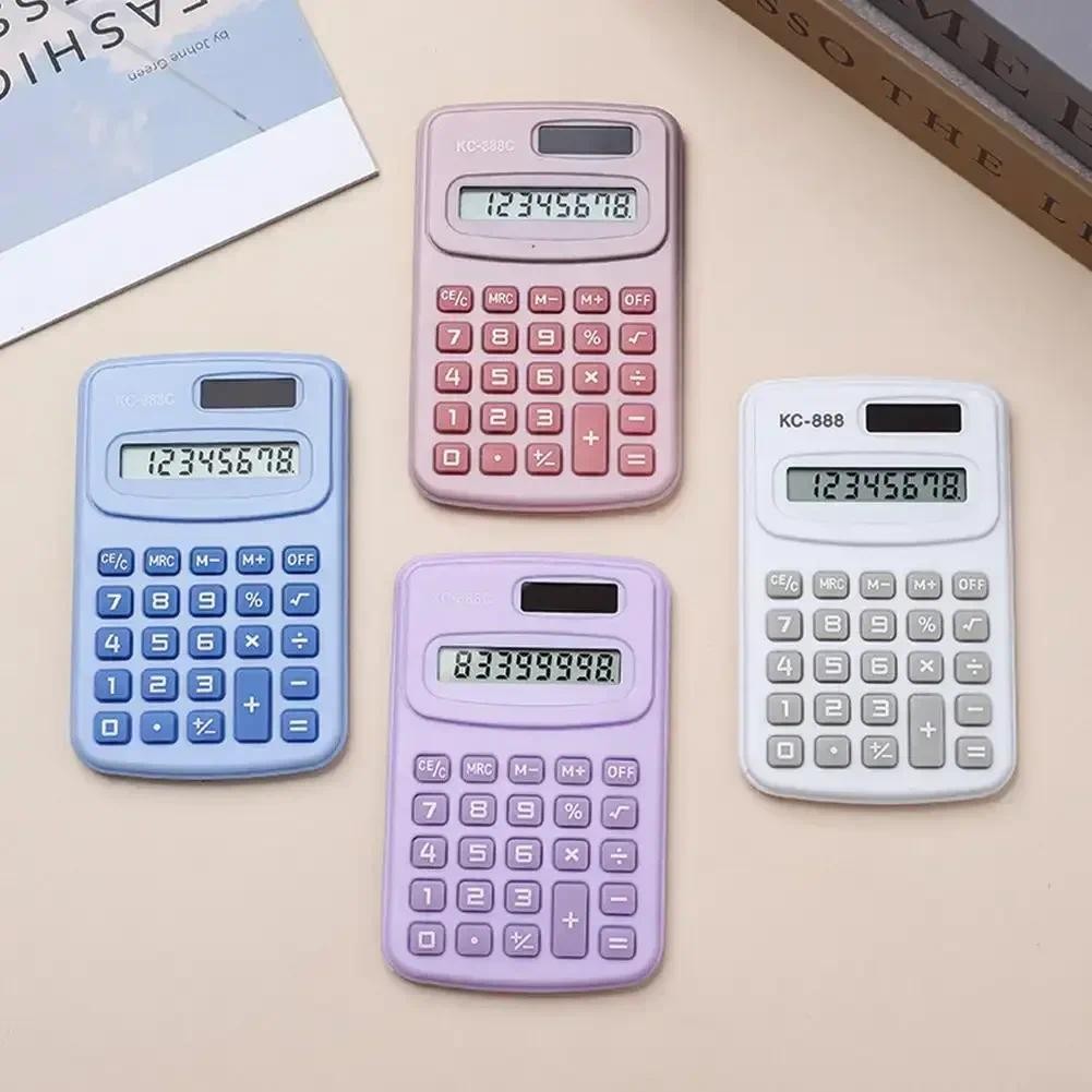 

Cute Small Calculator Silent Calculator Mini Version Learning Auxiliary Portable Calculator Home Office Supplies