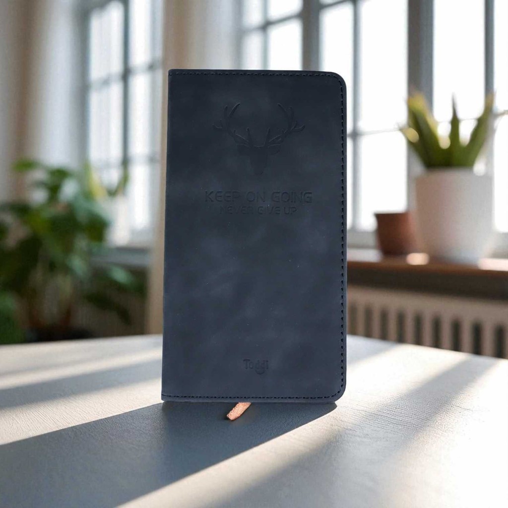 

EZShopping Toddi Buku Jurnal Leather Notebook Diary 68GSM 200 Halaman Grid - CW-5026