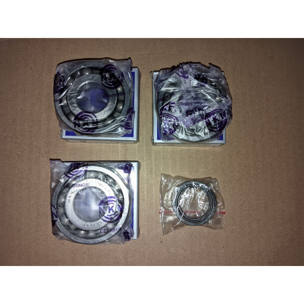 Set laker laher bearing Kruk as besar dan laker Kruk as kecil  vespa super sprint vbb bajaj PX Excel