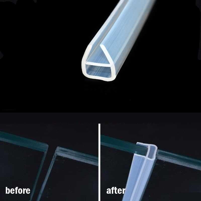 

Lis Sela Pintu Silikon Strip Segel Door Seal Leakproof Bentuk U - WU2U OTS